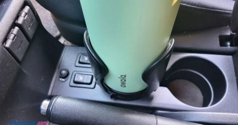 6 Best Slim Water Bottles for Car Cup Holders (No Spills)