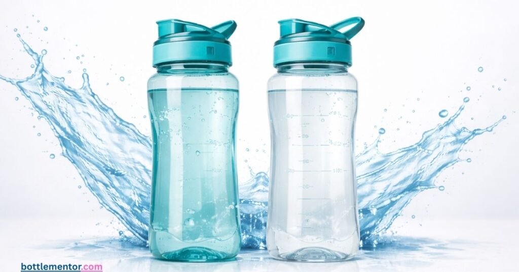 Plastic water bottle