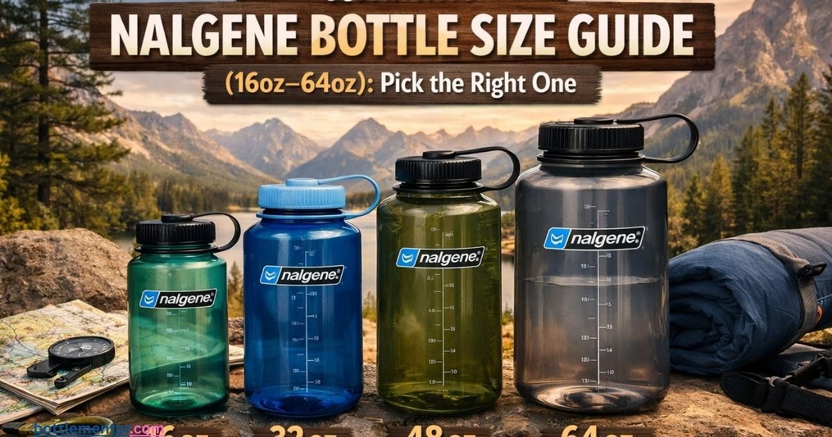 Ultimate Nalgene Bottle Size Guide (16oz–64oz): Pick the Right One